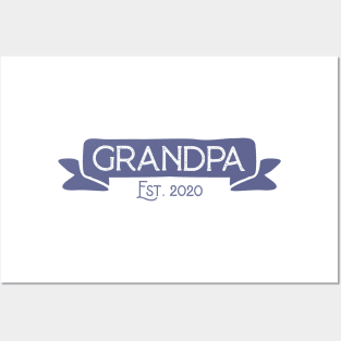 Grandpa Est. 2020 Posters and Art